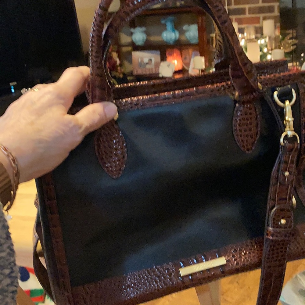 Brahmin Great medium size bag (12”L x 6”Wx 8.75”H).